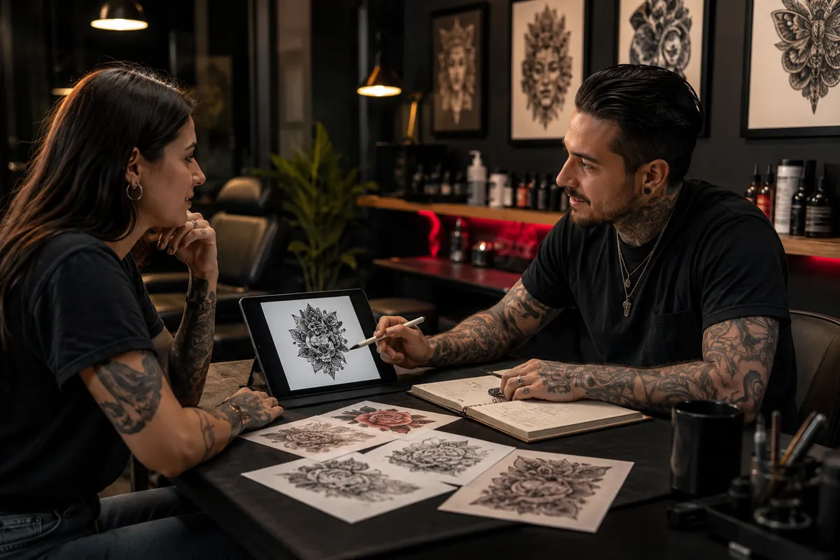 Tattoo artist consultation guide